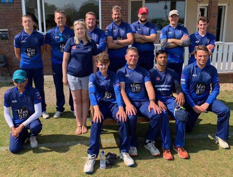  Runners-up Haverfordwest - prematch
